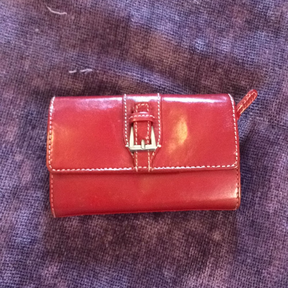 Red Leather Hype wallet